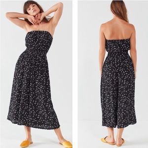 Silence+Noise Strapless Jumpsuit